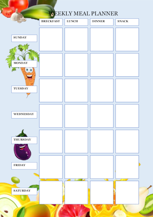 Meal Planner J - Alnilam